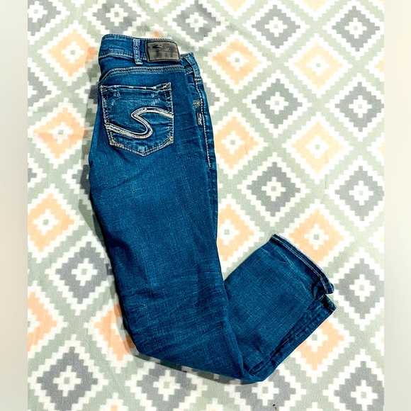 Silver Jeans Denim - Silver Suki Ankle Slim Jeans W31/L27